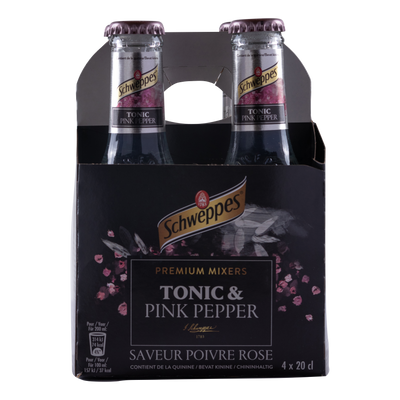 Egmonts garden gin schweppes tonic pink pepper water roze peper tonic premium mixer